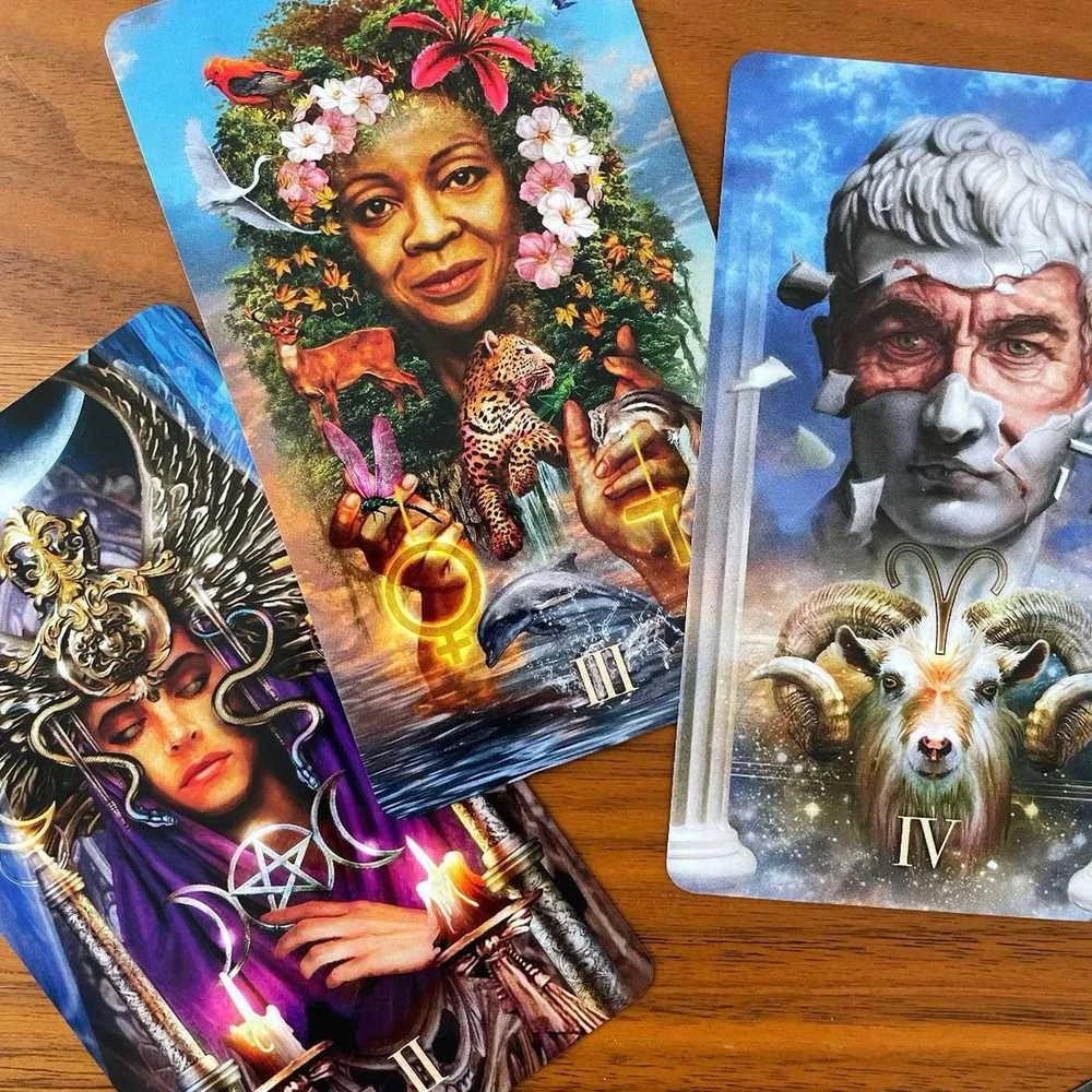Originalios taro kortos MYSTIC PALETTE TAROT, LLEWELLYN®