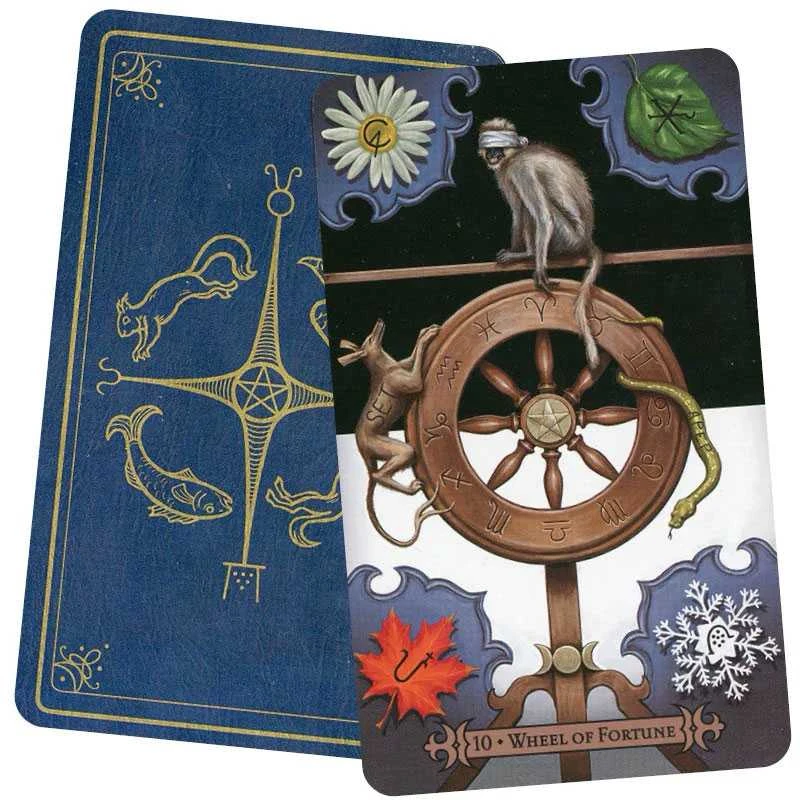 Originalios taro kortos SPELLCASTER'S TAROT, LLEWELLYN®