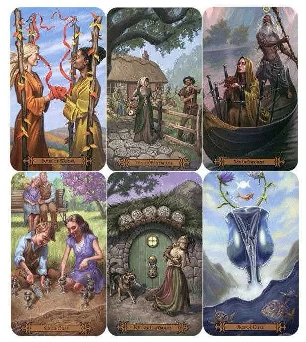 Originalios taro kortos SPELLCASTER'S TAROT, LLEWELLYN®