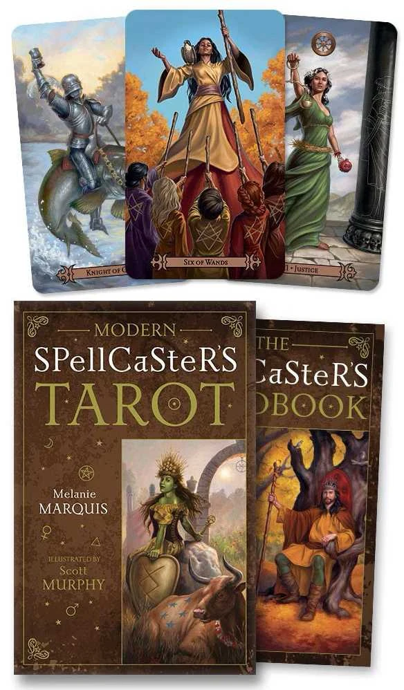 Originalios taro kortos SPELLCASTER'S TAROT, LLEWELLYN®