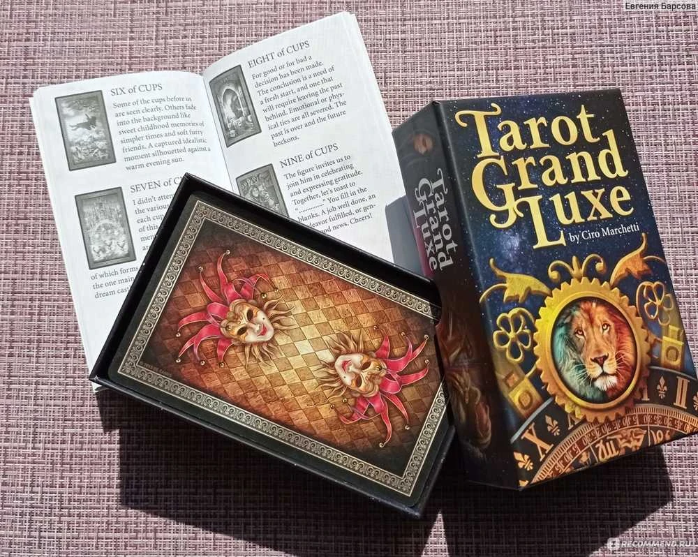 Originalios taro kortos TAROT GRAND LUXE, U.S. Games Systems, Inc.®
