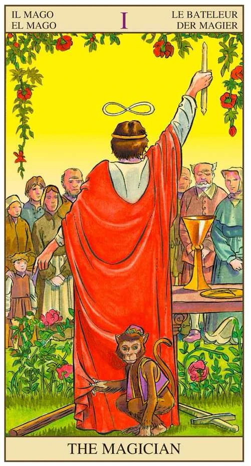 Originalios taro kortos TAROT OF THE NEW VISION, LO SCARABEO®
