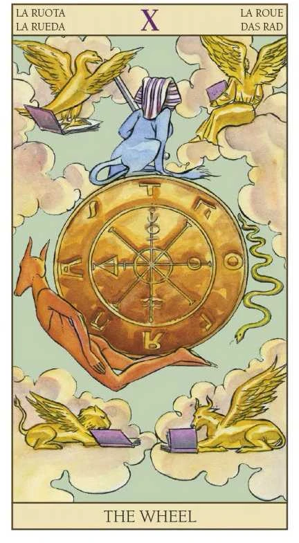 Originalios taro kortos TAROT OF THE NEW VISION, LO SCARABEO®