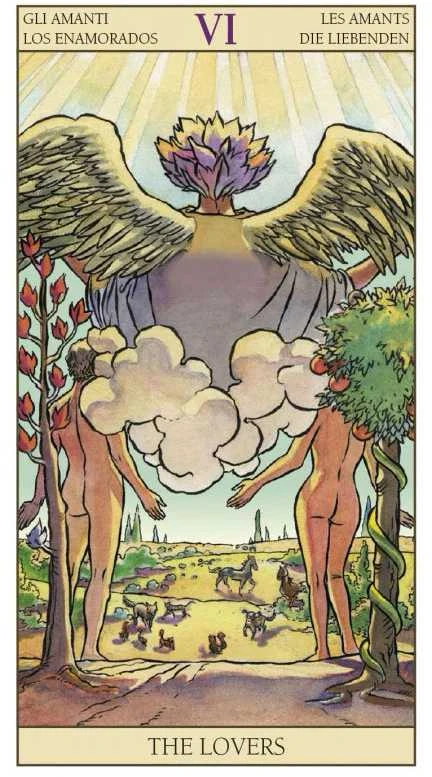 Originalios taro kortos TAROT OF THE NEW VISION, LO SCARABEO®