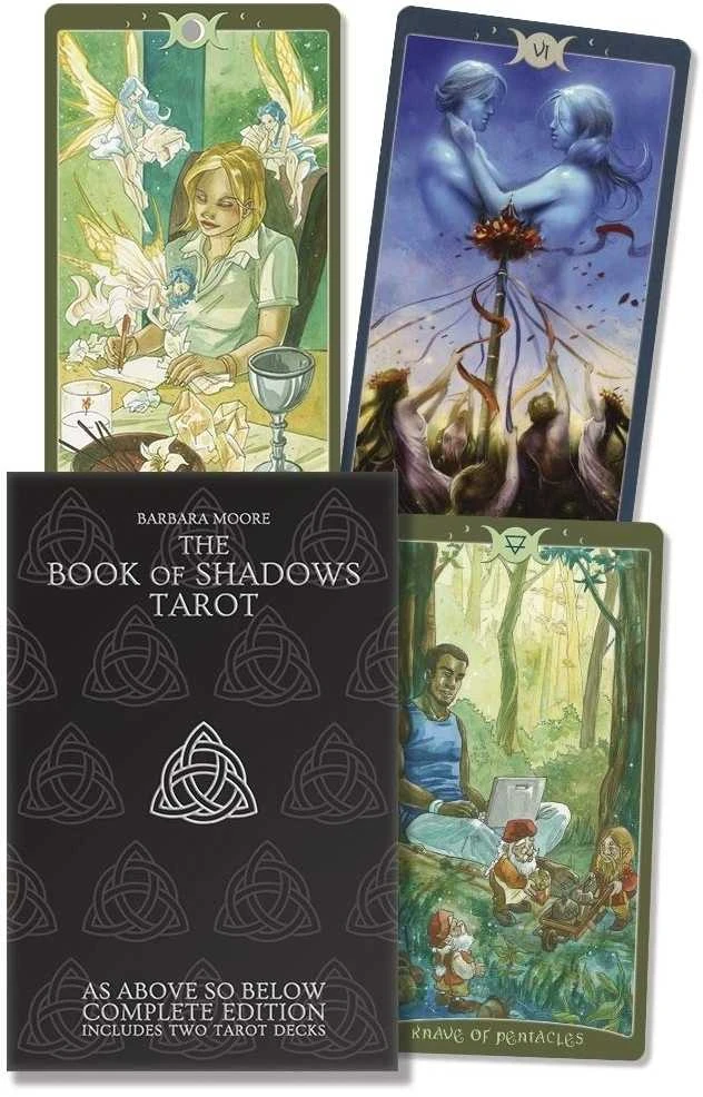 Originalios taro kortos THE BOOK OF SHADOWS TAROT , LO SCARABEO®