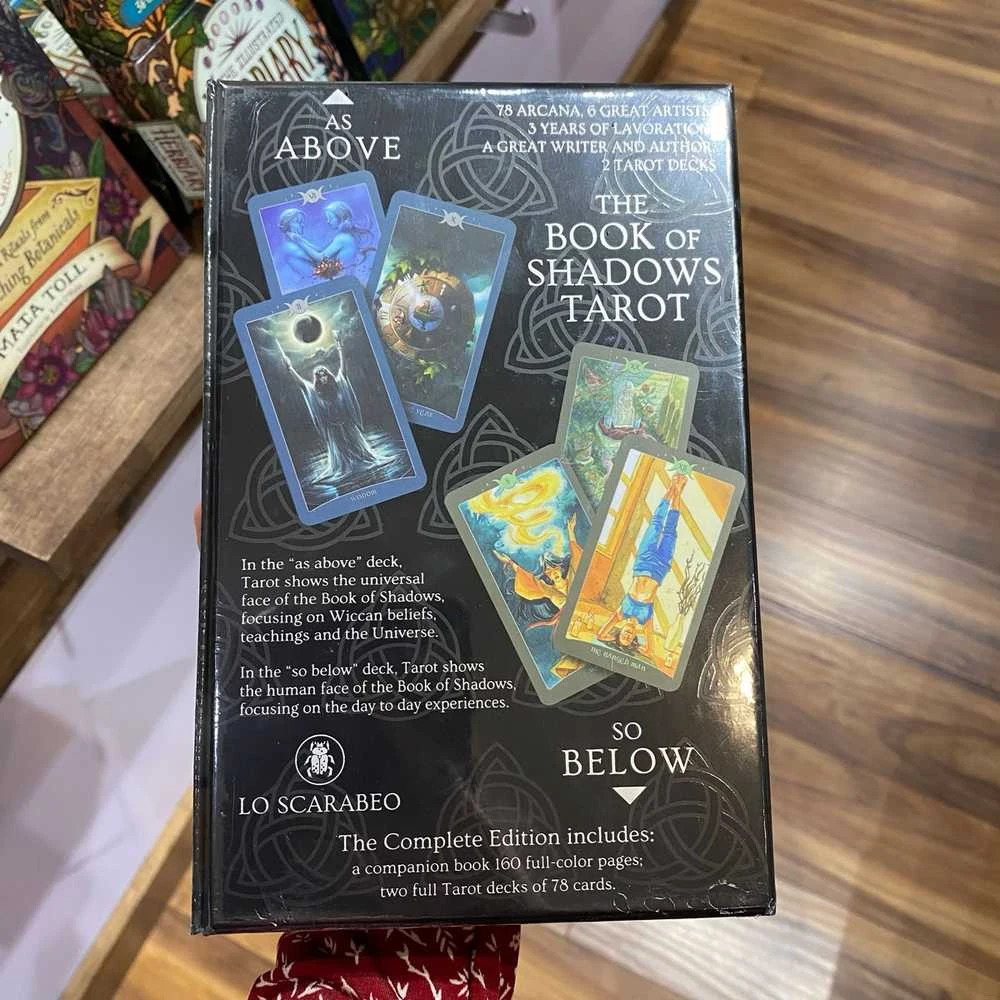 Originalios taro kortos THE BOOK OF SHADOWS TAROT , LO SCARABEO®