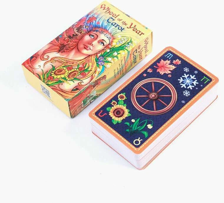Originalios taro kortos WHEEL OF THE YEAR, Lo Scarabeo®