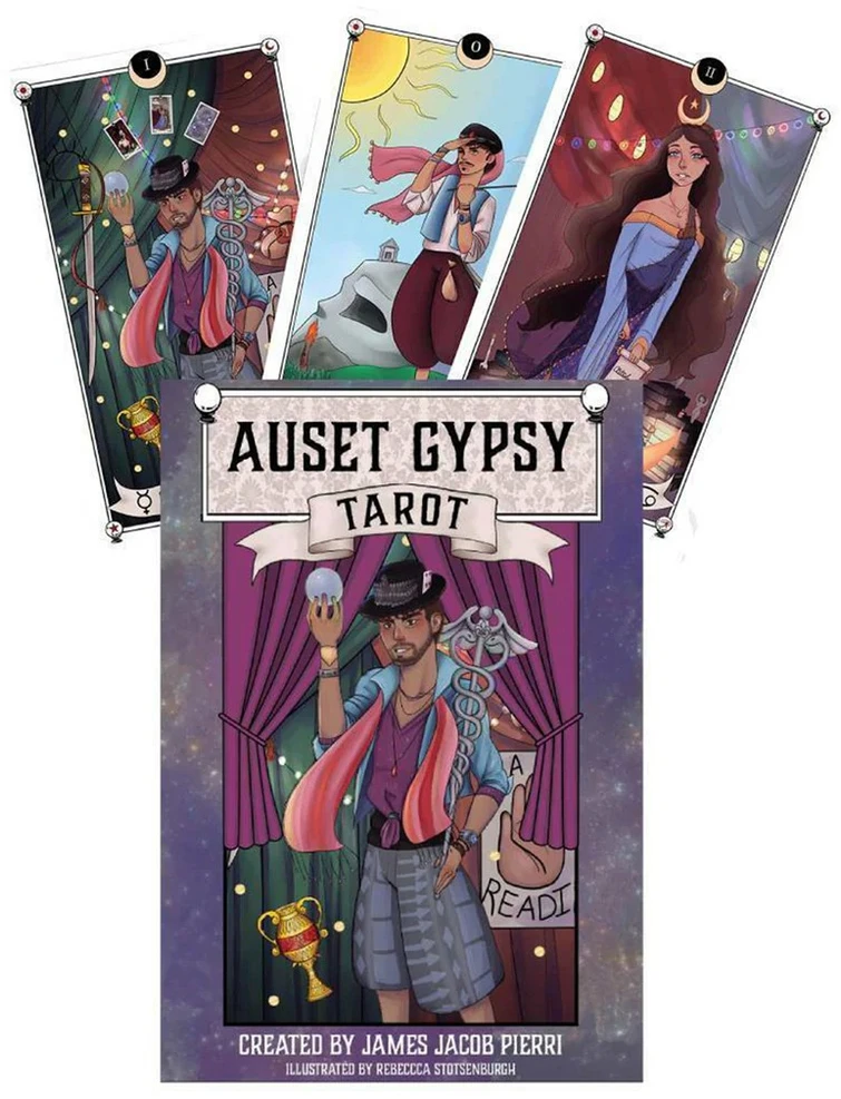 Taro kortos AUSET GYPSY TAROT