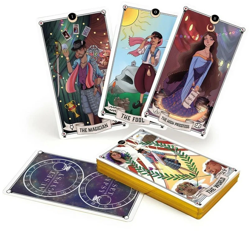 Taro kortos AUSET GYPSY TAROT