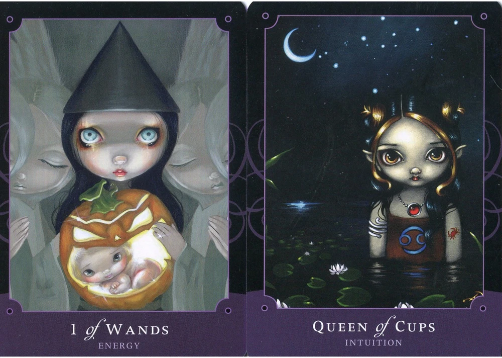 Taro kortos BEAUTIFUL CREATURES TAROT 2