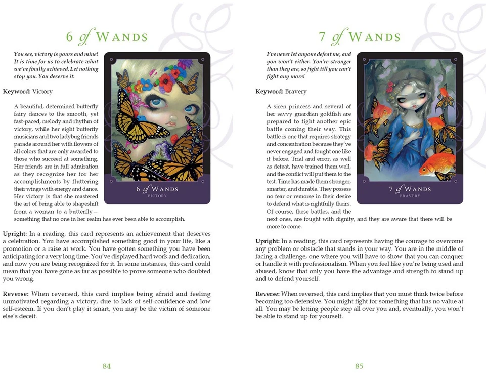 Taro kortos BEAUTIFUL CREATURES TAROT 2