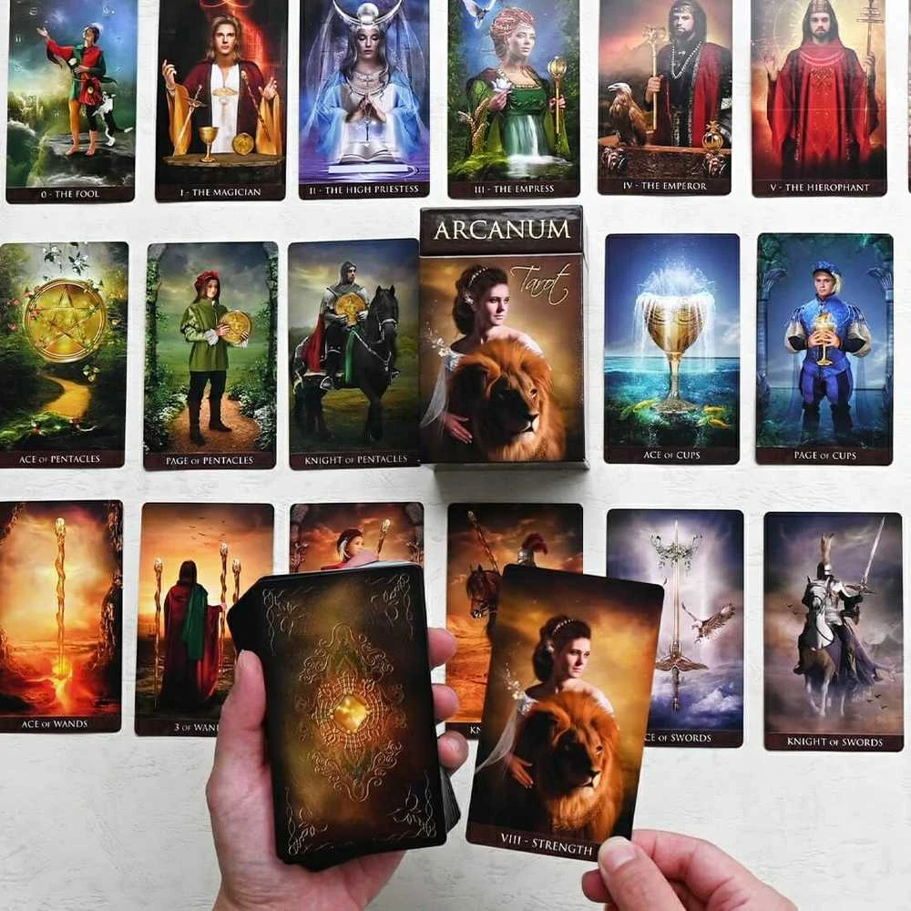 Taro kortos ARCANUM TAROT , LO SCARABEO®