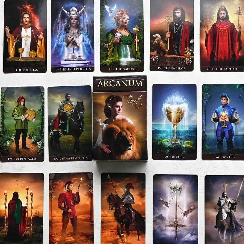 Taro kortos ARCANUM TAROT , LO SCARABEO®