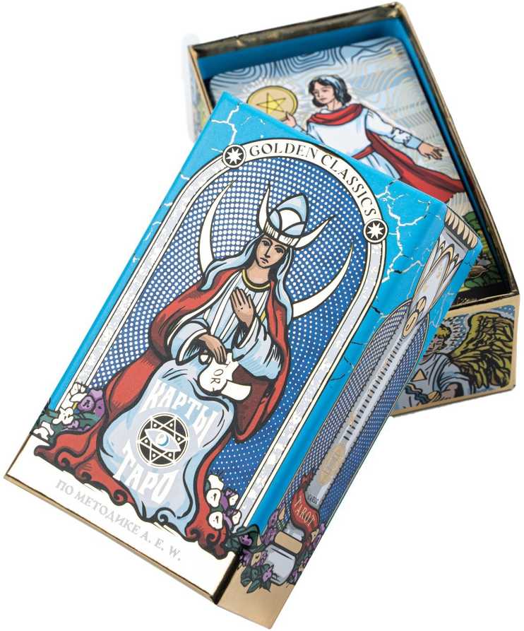 Taro kortos „Golden Classics Tarot", rusų kalba