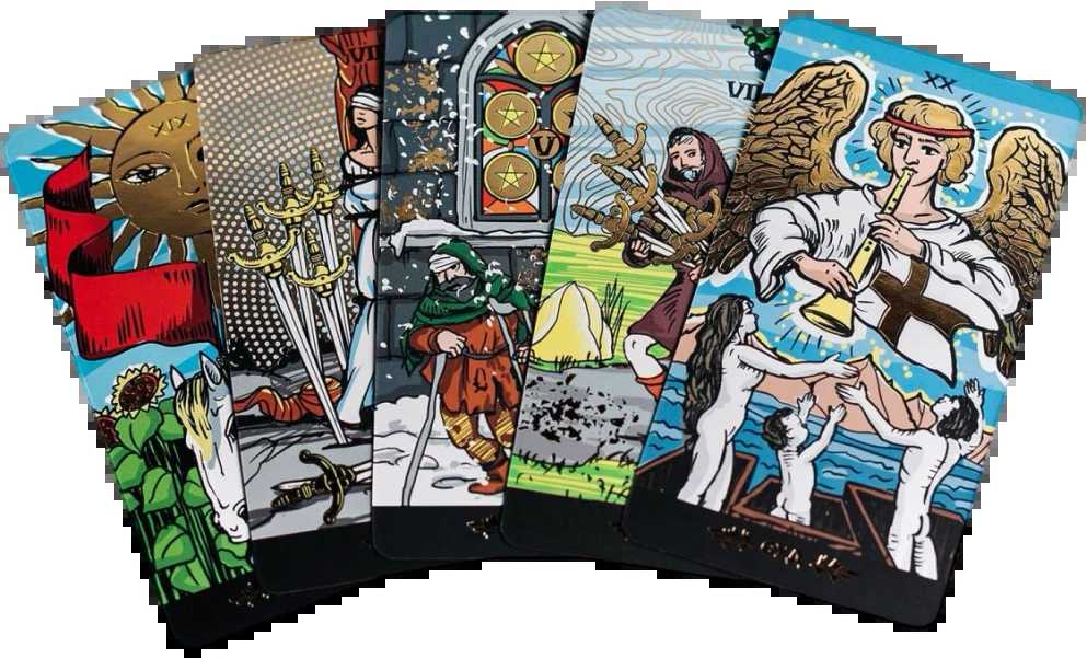 Taro kortos „Golden Classics Tarot", rusų kalba