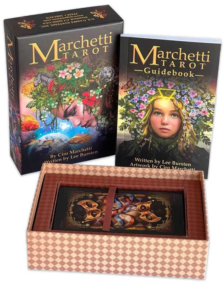 Originalios taro kortos MARCHETTI TAROT, U.S.Games Systems®