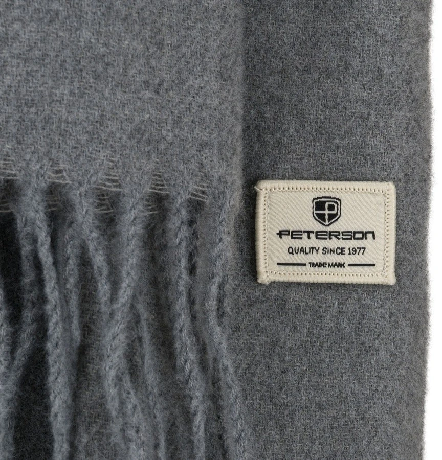 Minkštas moteriškas šalikas PETERSON 5417, pilkas