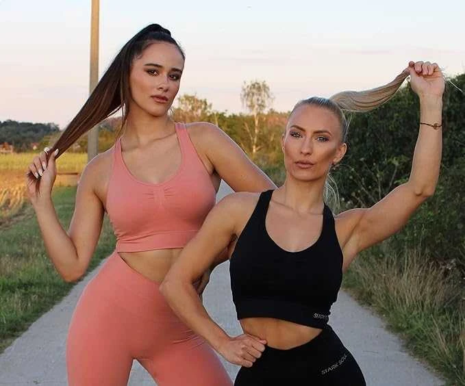 Moteriška liemenėlė Light Support - dvisluoksnė sportinė liemenėlė STARK SOUL