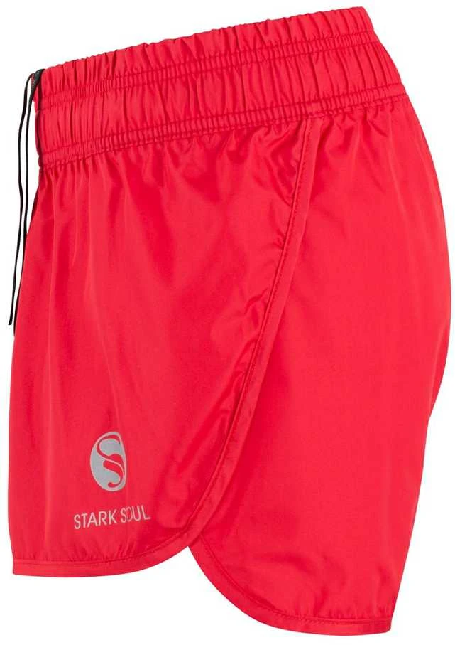 Moteriški sportiniai šortai STARK SOUL, raudonos spalvos