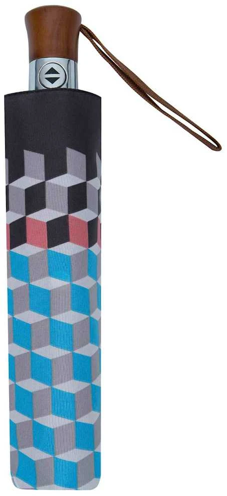 Parasol Moteriškas skėtis automatinis CARBON STEEL 22
