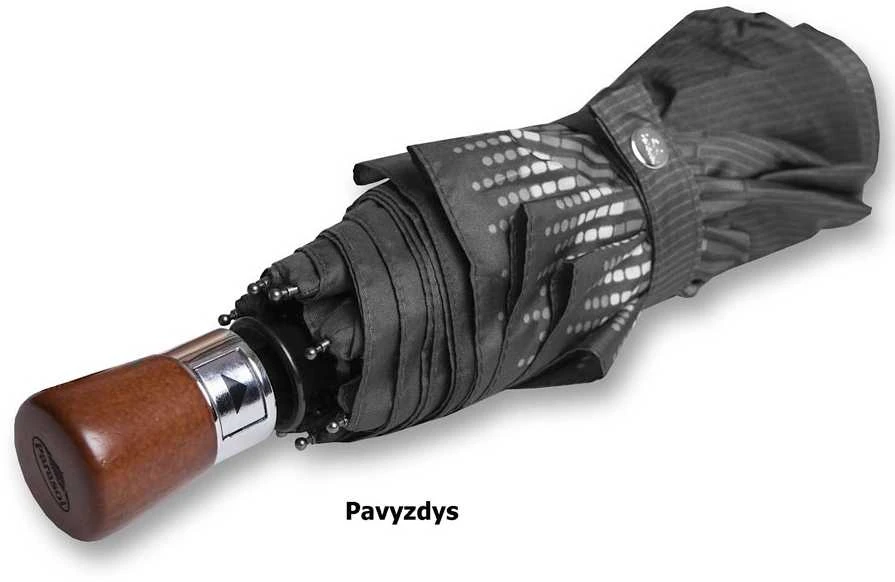 Parasol Pusiau automatinis moteriškas skėtis CARBON STEEL DA330-9