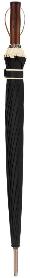 Didelis 128 cm skėtis unisex VELVETTA-3, juodas