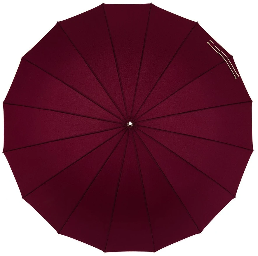 Didelis 128 cm skėtis VELVETTA, bordo