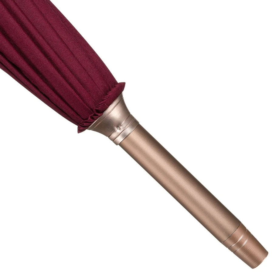 Didelis 128 cm skėtis VELVETTA, bordo