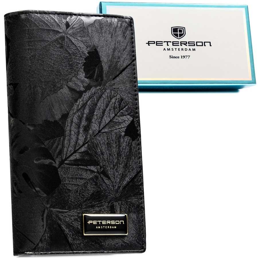 Peterson Moteriška odinė piniginė PETRA-3