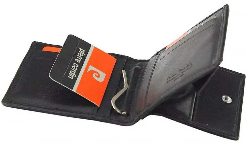 Pierre Cardin Vyriška odinė piniginė / kortelių dėklas EVAN-3