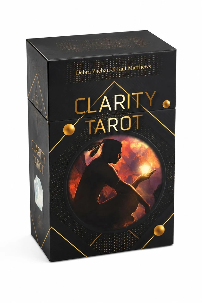 Schiffer Originalios taro kortos " Clarity Tarot" + knygutė