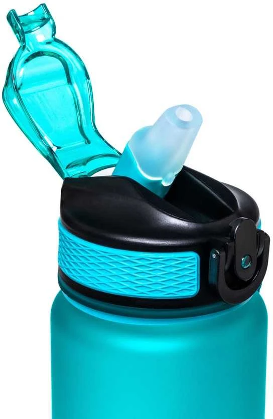 Sportinė vandens gertuvė su šiaudeliu 1000ml PETERSON 9614