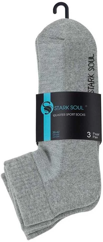 Stark Soul® sportinės kojinės 2100, 3 poros, pilkos