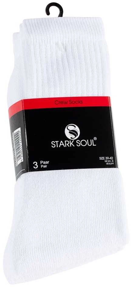 Stark Soul® baltos kojinės, 6 poros