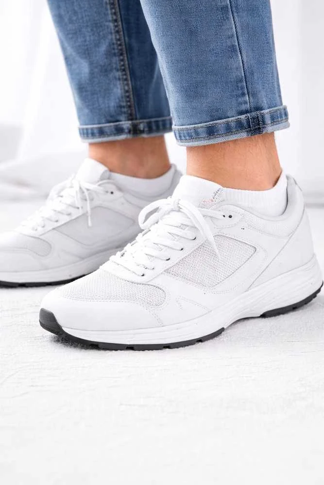 Vyriškos trumpos baltos kojinės N2131, 5 poros