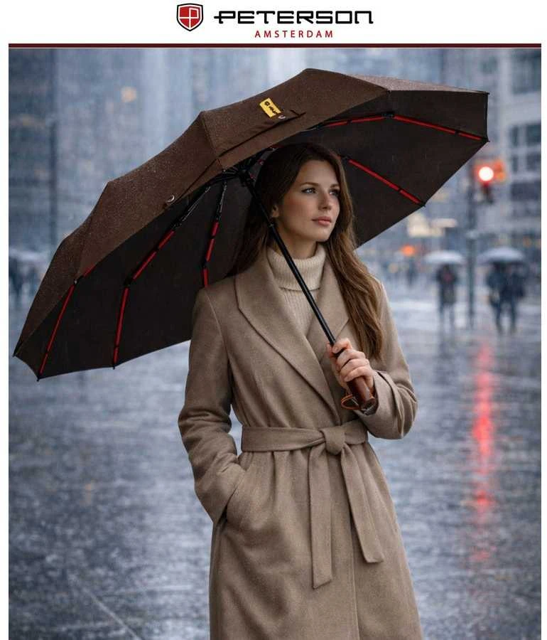 Unisex didelis skėtis PETERSON 4389, pilnai automatas