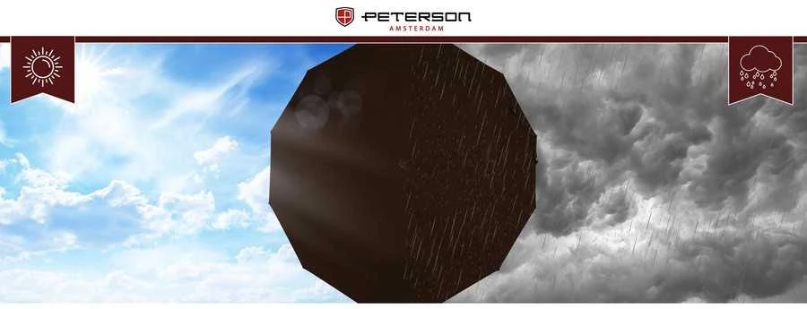 Unisex didelis skėtis PETERSON 4389, pilnai automatas