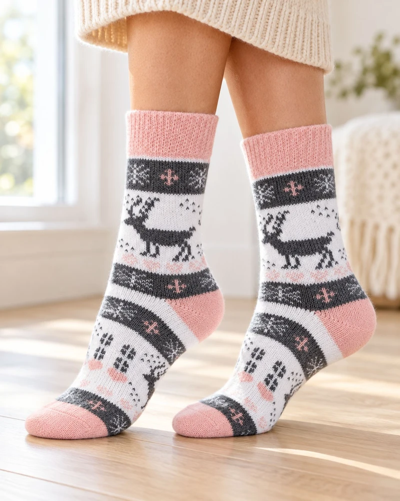 Vca Textil Moteriškos frotinės termo kojinės, 2 poros