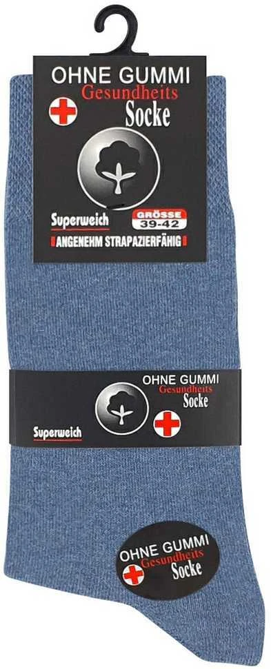 Vca Textil Vyriškos kojinės su plačia minkšta juosta viršuje , 4 poros