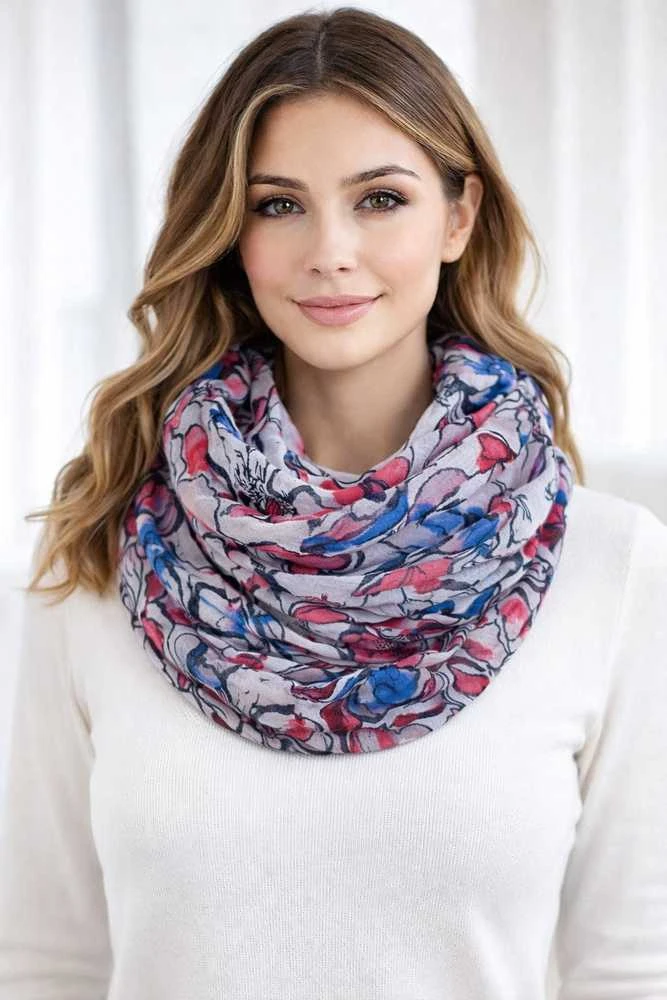 Viper Fashion Šalikas-mova moterims 1190a