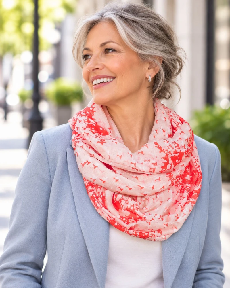 Viper Fashion Šalikas-mova moterims 746b