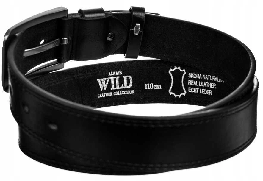 Vyriškas diržas su klasikine sagtimi ALWAYS WILD