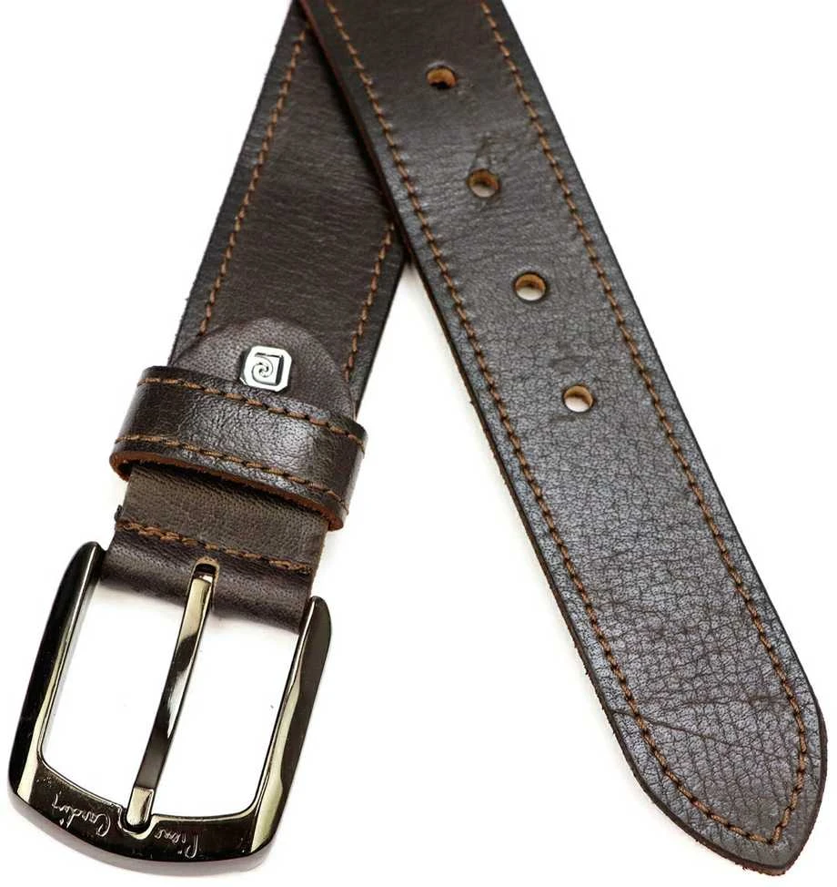 Vyriškas odinis diržas PIERRE CARDIN 4 cm