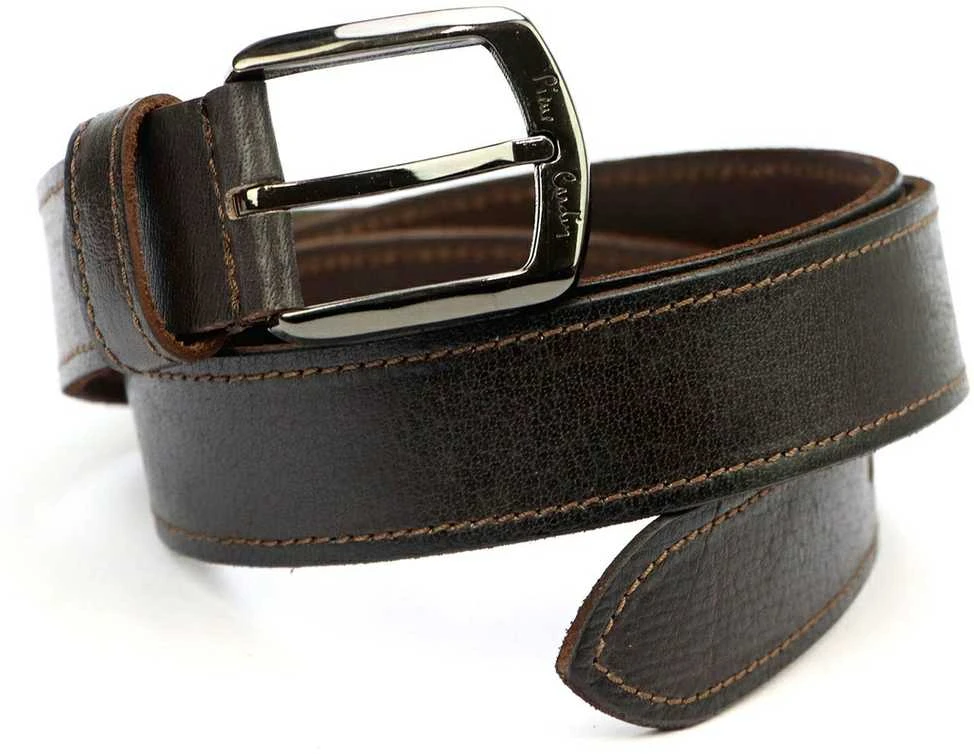 Vyriškas odinis diržas PIERRE CARDIN 4 cm