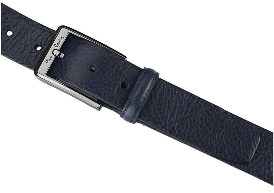 Vyriškas odinis diržas PIERRE CARDIN 8004a, mėlynas