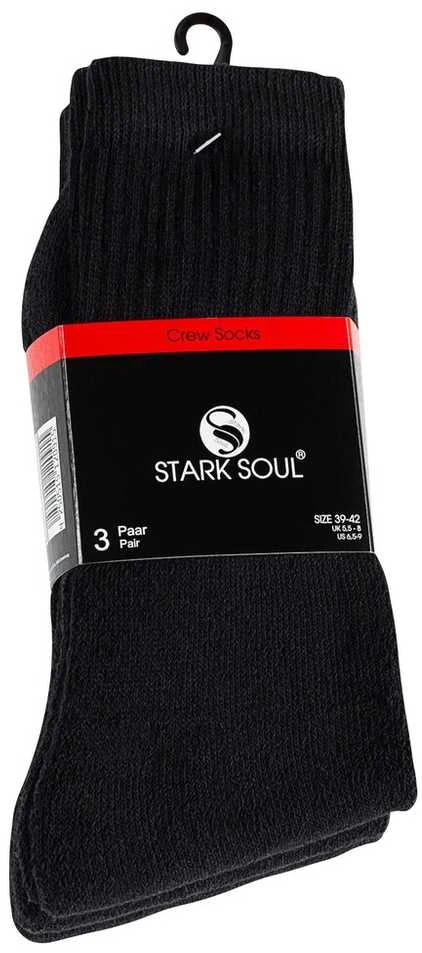 Vyriškos juodos kojinės Stark Soul® 2091, 3 poros