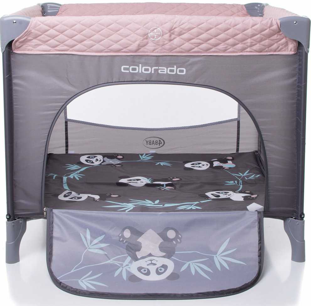Vaikiškas maniežas 4Baby Colorado, Rožinė