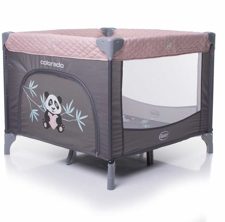 Vaikiškas maniežas 4Baby Colorado, Rožinė