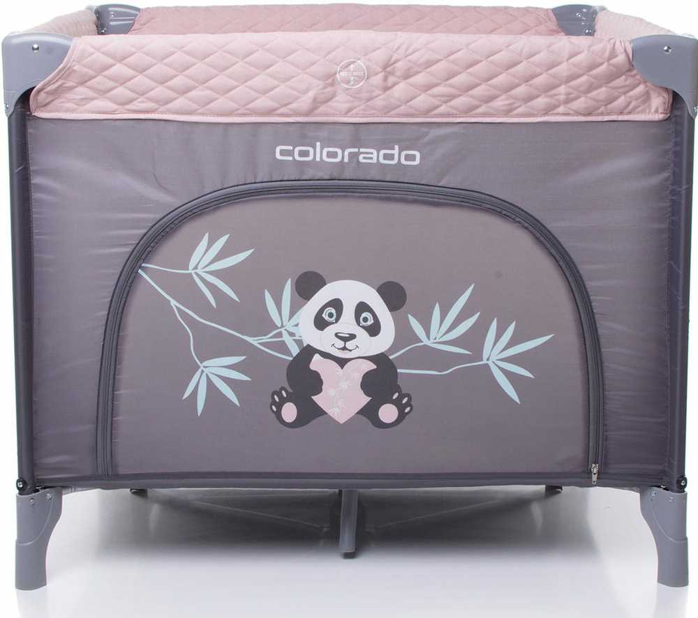 Vaikiškas maniežas 4Baby Colorado, Rožinė