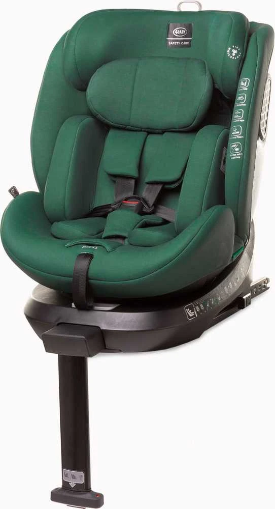 4Baby autokėdutė ENZO-FIX 40-150CM žalia I-SIZE